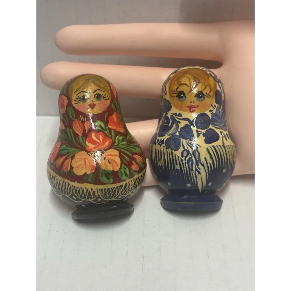 Russian Nesting Doll Look Refrigerator Magnet 2.5
